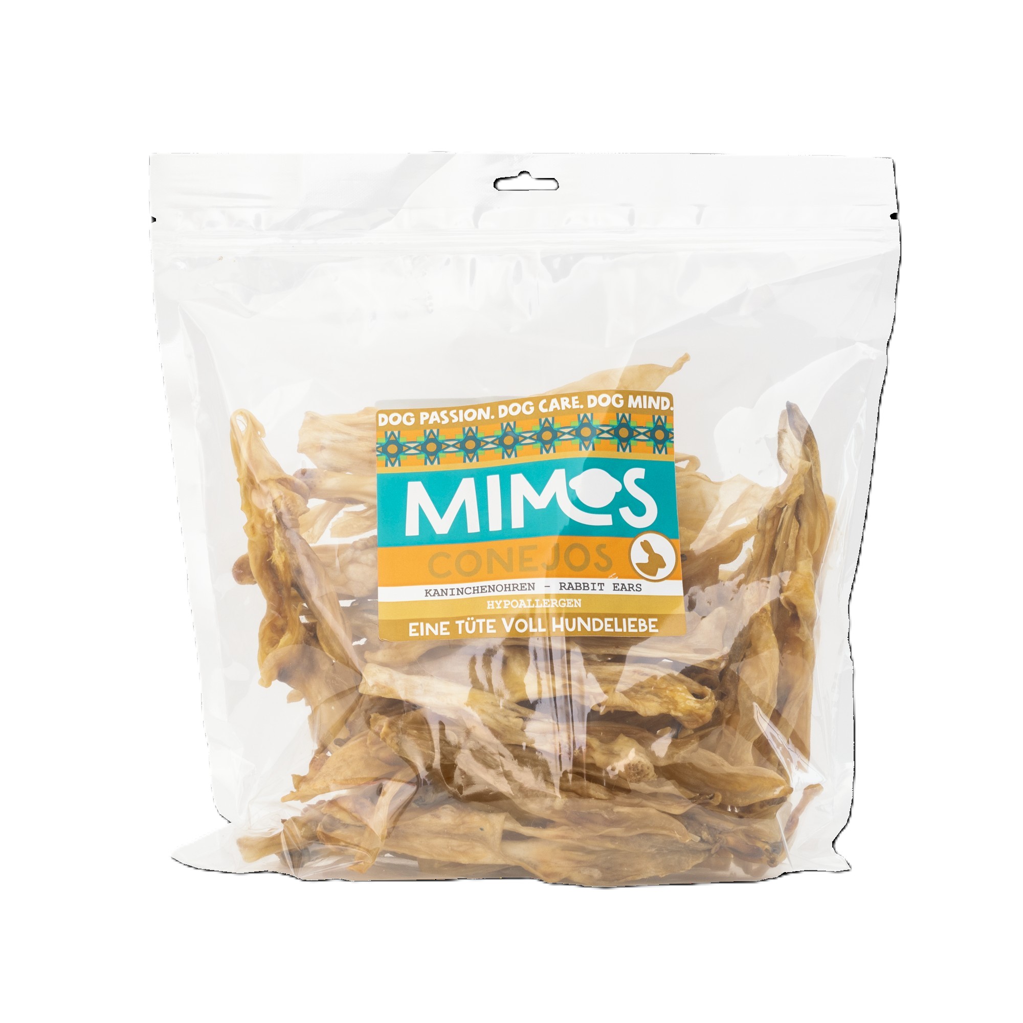 Waar vind ik mijn vertrouwde product? 174 Konijnenoren 500 g MIMOS