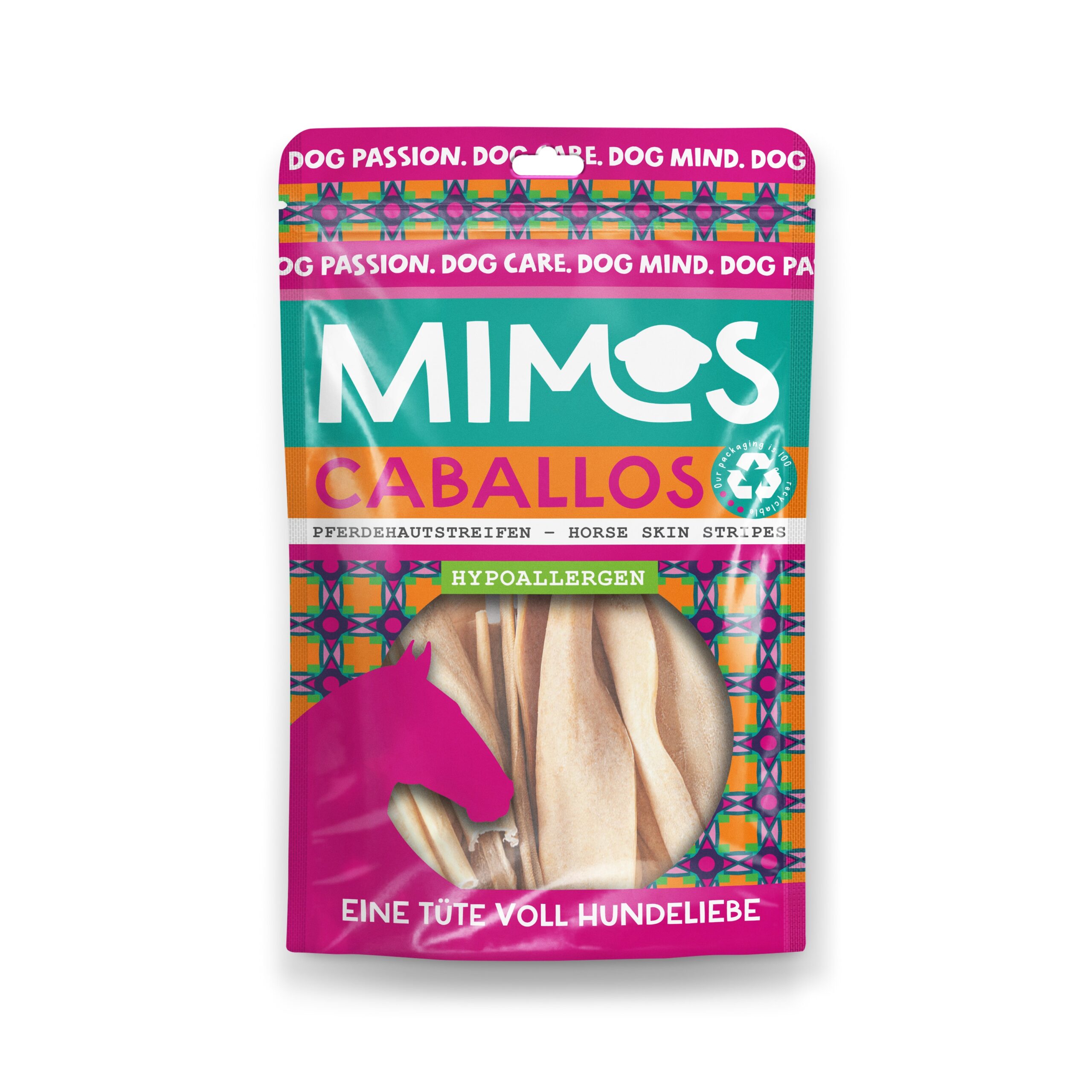 Waar vind ik mijn vertrouwde product? 145 Paardenhuid reepjes 120 g MIMOS